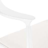 Picture of DANISH ARMCHAIR, EGGSHELL WHITE