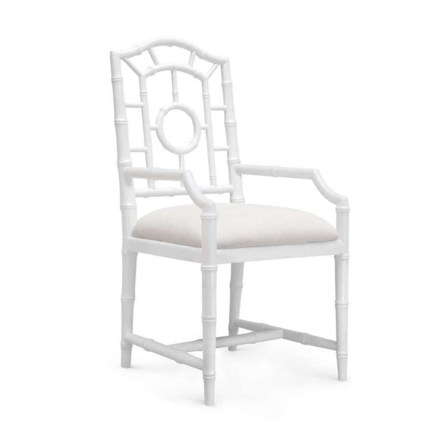 Picture of CHLOE ARMCHAIR, EGGSHELL WHITE