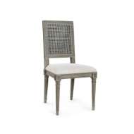 Picture of ANNETTE SIDE CHAIR, SOFT GRAY