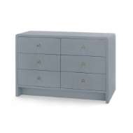 Picture of BRYANT LINEN EXTRA LARGE 6-DRAWER, WINTER GRAY