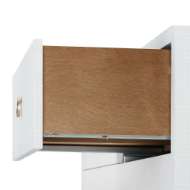 Picture of BRYANT LINEN EXTRA LARGE 6-DRAWER, CHIFFON WHITE