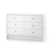 Picture of BRYANT EXTRA LARGE 6-DRAWER, WHITE PEARL
