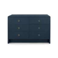 Picture of BRYANT LINEN EXTRA LARGE 6-DRAWER, BLUE STEEL