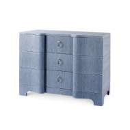 Picture of BARDOT LARGE 3-DRAWER, NAVY BLUE