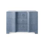 Picture of BARDOT LARGE 3-DRAWER, NAVY BLUE