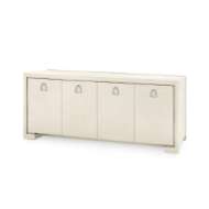 Picture of BLAKE 4-DOOR CABINET, BLANCHED OAK
