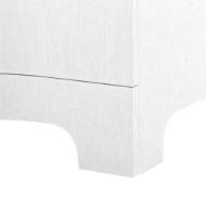 Picture of BARDOT LARGE 3-DRAWER, CHIFFON WHITE