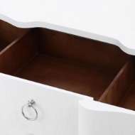 Picture of BARDOT LARGE 3-DRAWER, CHIFFON WHITE