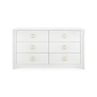 Picture of AUDREY EXTRA LARGE 6-DRAWER, CREAM