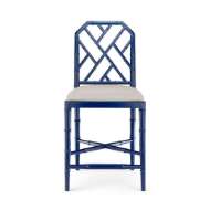 Picture of JARDIN COUNTER STOOL, DEEP SEA BLUE