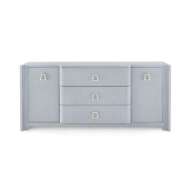 Picture of AUDREY 3-DRAWER & 2-DOOR CABINET, WASHED WINTER GRAY