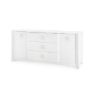Picture of AUDREY 3-DRAWER & 2-DOOR CABINET, CREAM