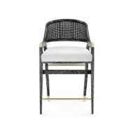 Picture of EDWARD COUNTER STOOL, JET BLACK