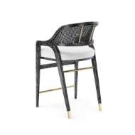 Picture of EDWARD COUNTER STOOL, JET BLACK