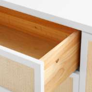 Picture of ASTOR 3-DRAWER & 2-DOOR CABINET, VANILLA