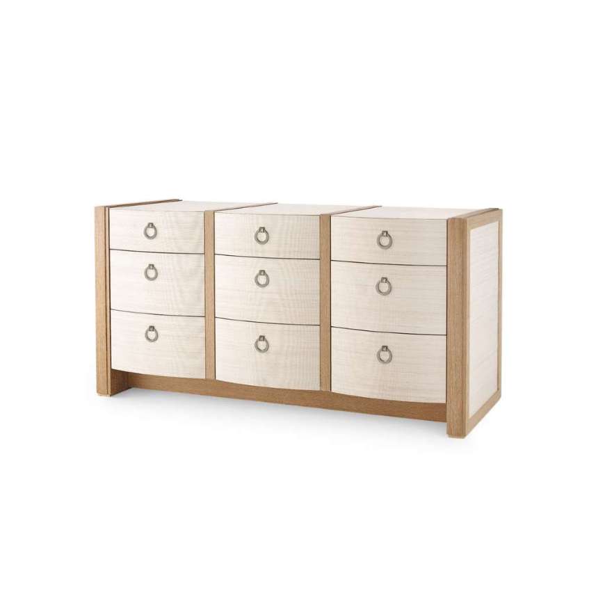 Picture of ALBERT EXTRA LARGE 9-DRAWER, LIGHT NATURAL SHIMMER