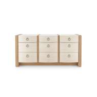 Picture of ALBERT EXTRA LARGE 9-DRAWER, LIGHT NATURAL SHIMMER