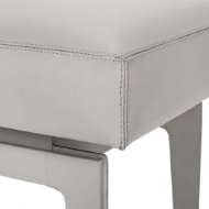 Picture of WINSTON STOOL, GRAY LEATHER