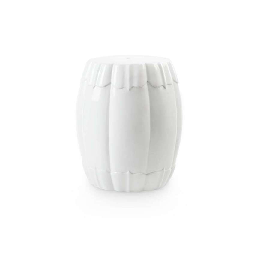 Picture of SUNDAR STOOL/SIDE TABLE, COOL WHITE