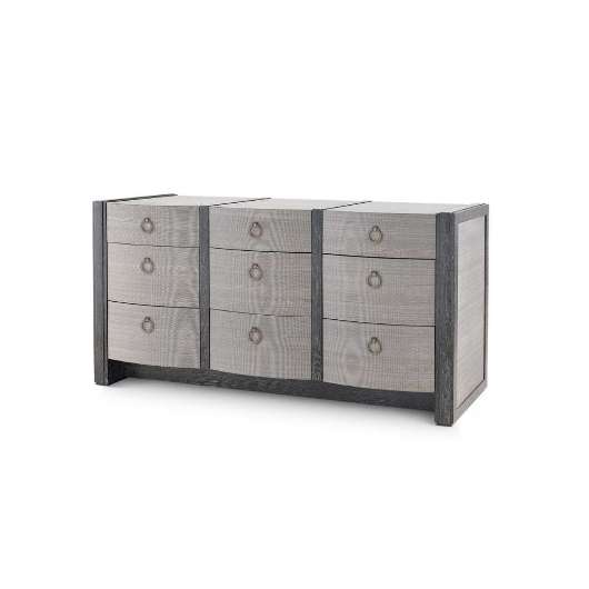 Picture of ALBERT EXTRA LARGE 9-DRAWER, ASH GRAY SHIMMER