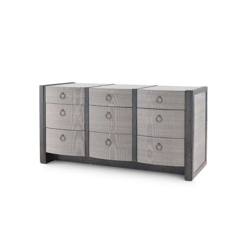 Picture of ALBERT EXTRA LARGE 9-DRAWER, ASH GRAY SHIMMER