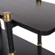 Picture of RENEAU LOW SHELF, BLACK