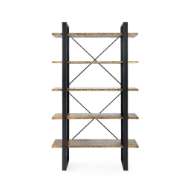 Picture of ODEON ETAGERE, ANTIQUE BRASS AND DARK BRONZE