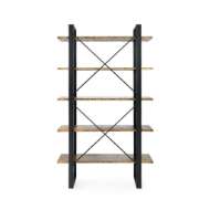 Picture of ODEON ETAGERE, ANTIQUE BRASS AND DARK BRONZE