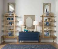 Picture of ANTON ETAGERE, GOLD LEAF