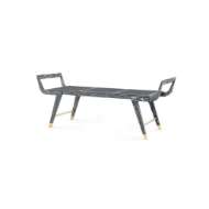 Picture of DELON BENCH, CARBON BLACK