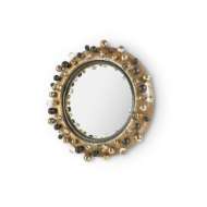 Picture of ERIS MIRROR, ANTIQUE BRASS