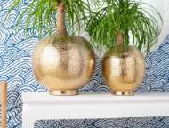 Picture of MALI LARGE CACHE POT, BRASS
