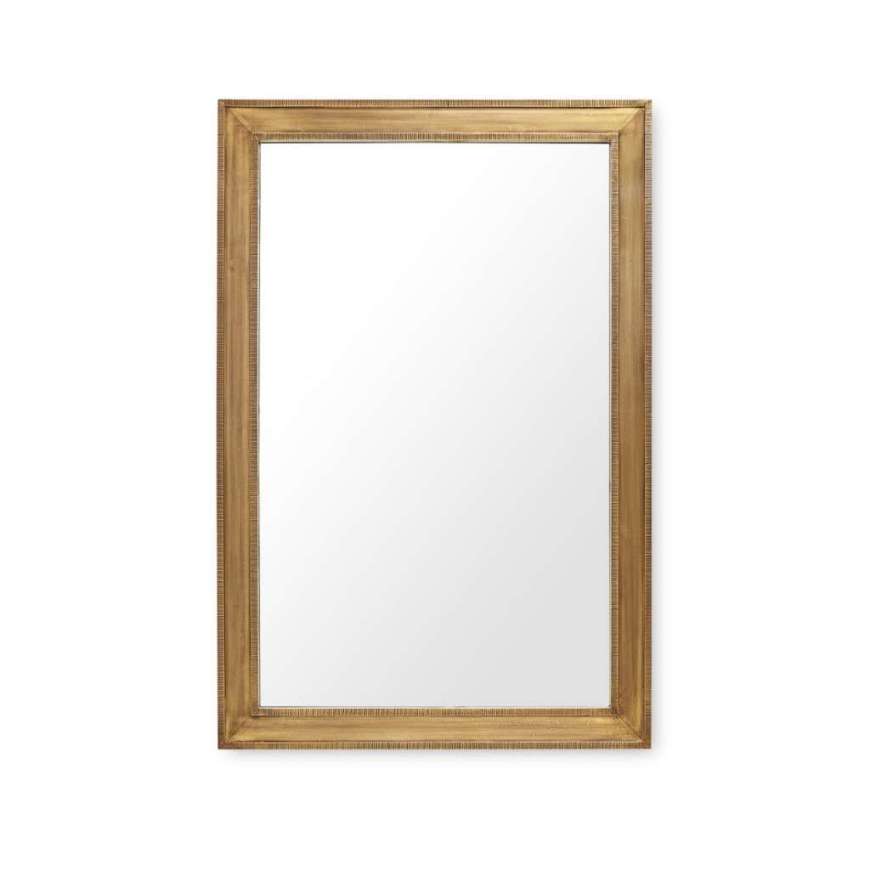 Picture of ELLEN LARGE MIRROR, ANTIQUE BRASS