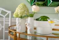 Picture of BRANCH SMALL VASE, BLANC DE CHINE