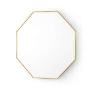 Picture of EAVES MIRROR - LARGE, POLISHED BRASS