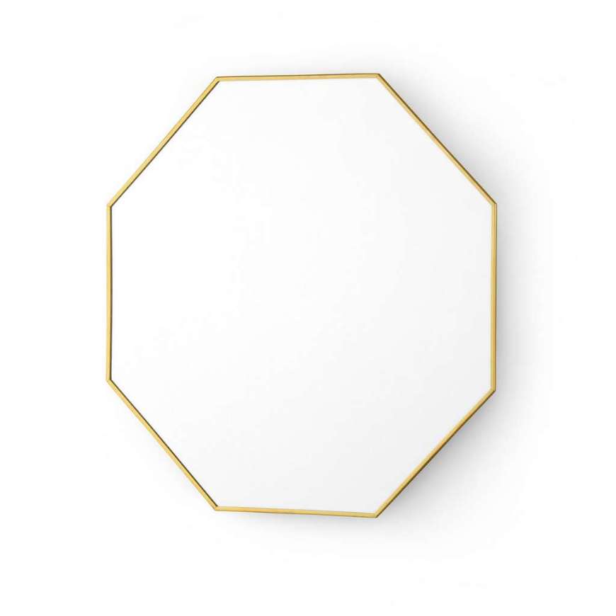 Picture of EAVES MIRROR - LARGE, POLISHED BRASS