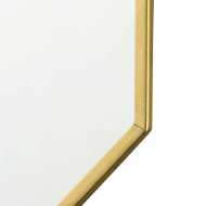 Picture of EAVES MIRROR - LARGE, POLISHED BRASS