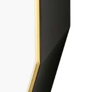 Picture of EAVES MIRROR - LARGE, POLISHED BRASS