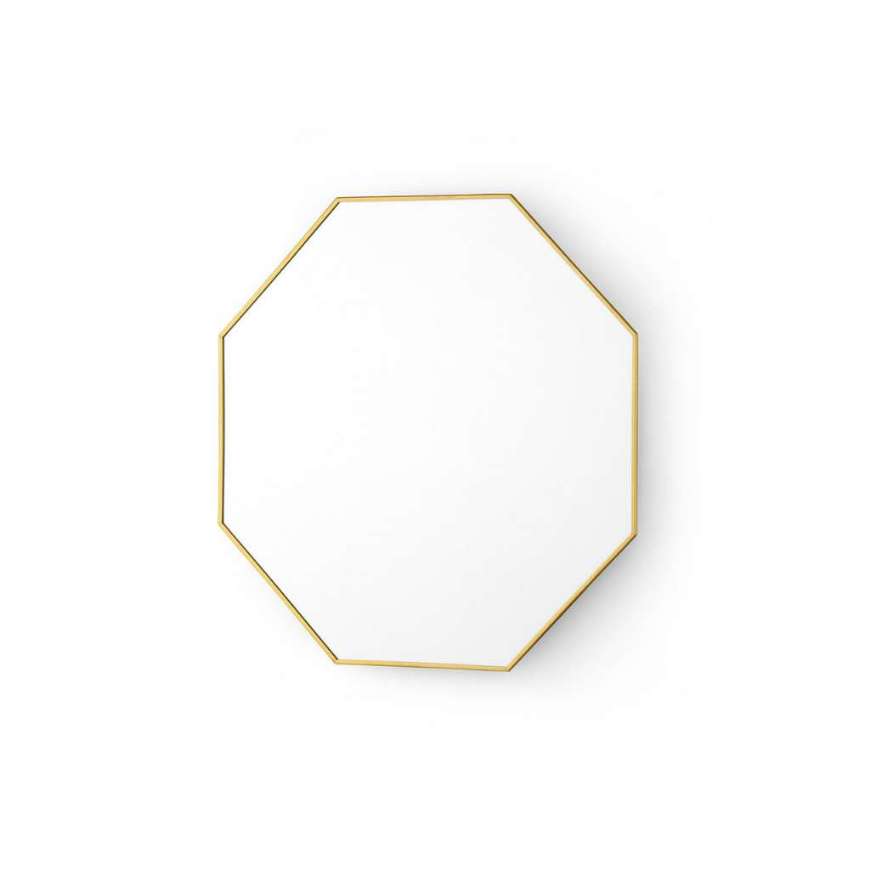 Picture of EAVES MIRROR - SMALL, POLISHED BRASS