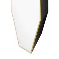 Picture of EAVES MIRROR - SMALL, POLISHED BRASS