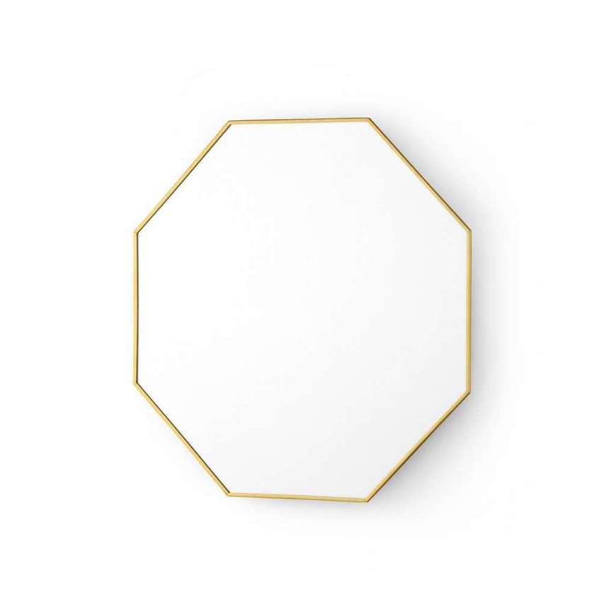 Picture of EAVES MIRROR - MEDIUM, POLISHED BRASS