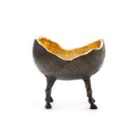 Picture of BELMONT BOWL, BRONZE AND GOLD LEAF