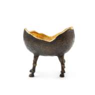 Picture of BELMONT BOWL, BRONZE AND GOLD LEAF