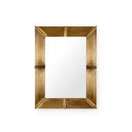 Picture of BREA MIRROR, ANTIQUE BRASS