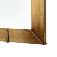 Picture of BREA MIRROR, ANTIQUE BRASS