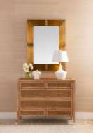 Picture of BREA MIRROR, ANTIQUE BRASS