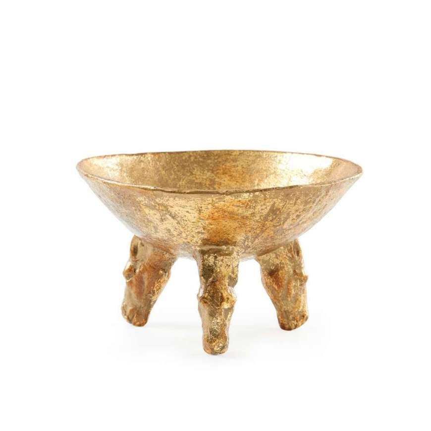 Picture of AKAI MEDIUM BOWL, GOLD LEAF