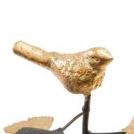 Picture of BIRDSONG STATUE, GOLD LEAF