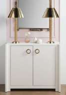 Picture of APPLE & PEAR SET OF 2 PORCELAINS, BLANC DE CHINE