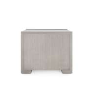 Picture of BLAKE 3-DRAWER SIDE TABLE, TAUPE GRAY